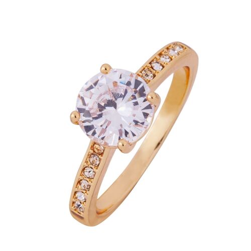 Kylie Cubic Zirconia Fixed Sizing Ring DR0458K
