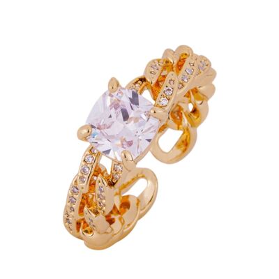 Bague ouverte Kylie Cubic Zirconia DR0461K