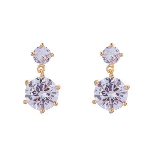 Kylie Cubic Zirconia Post Earrings DE0443K