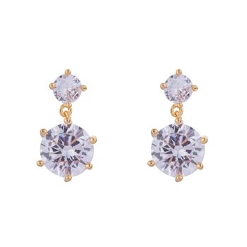 Kylie Cubic Zirconia Post Boucles d'oreilles DE0443K