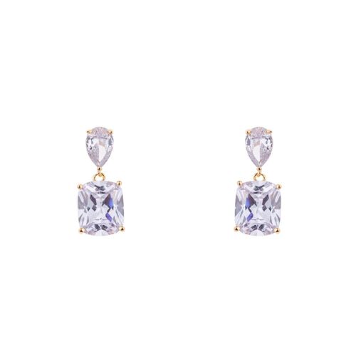 Kylie Cubic Zirconia Post Earrings DE0498K