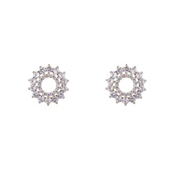 Kylie Cubic Zirconia Stud Boucles d'oreilles DE0493K