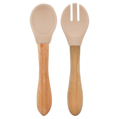 Set of 2 cutlery Nude