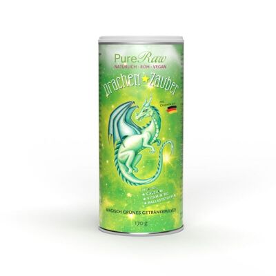 Drachen Zauber, magica bevanda verde in polvere con clorella tedesca, 170 g