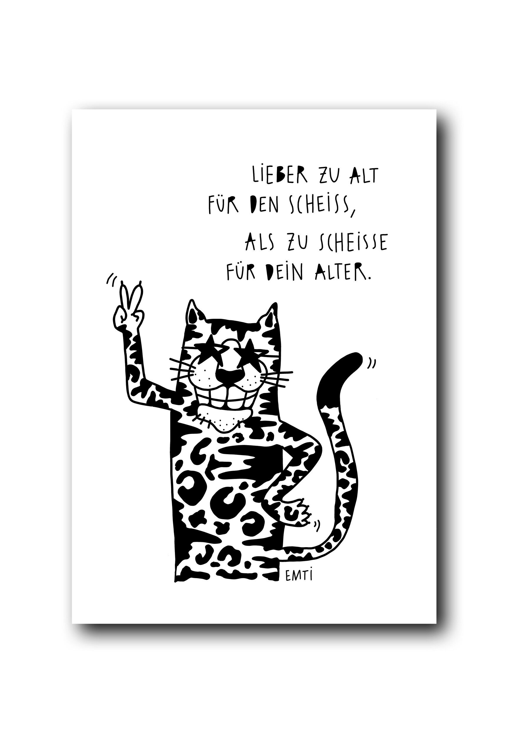 Too old for that shit