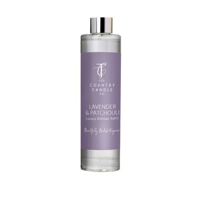 Pastelli - Ricarica per diffusore alla lavanda e patchouli da 200 ml