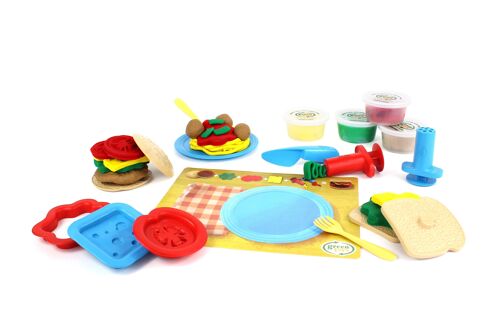 SET COMIDITAS ECO PLASTILINA GREENTOYS