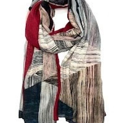 scarf summer 2023 h2018-71 red