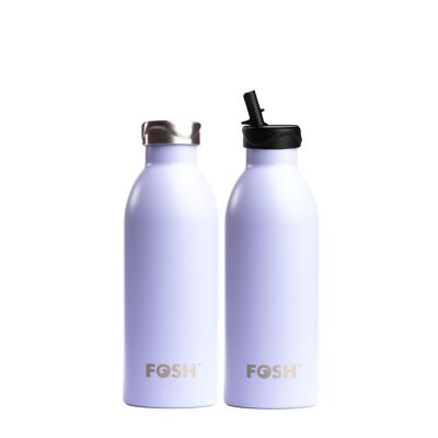 Isolierte wiederverwendbare Flasche – Flieder 500 ml Vital 2.0