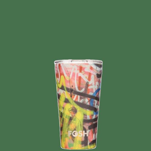 Insulated Coffee Cup - Graffiti 16oz