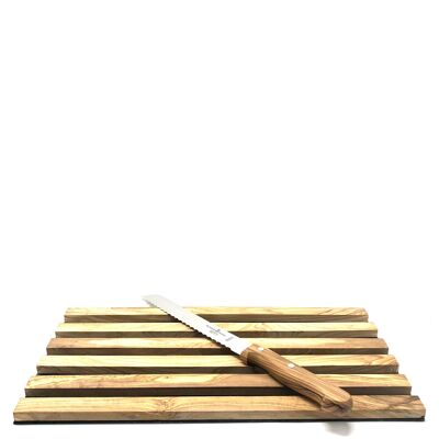 Planche à pain DESIGN en bois d'olivier