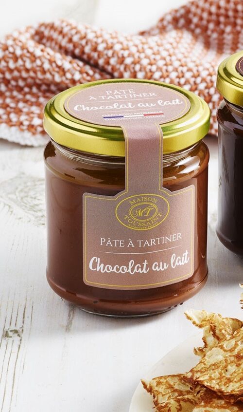 Pâte à tartiner - Chocolat au lait - 200g