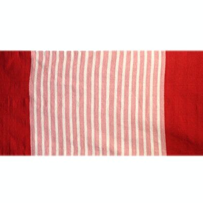 ICR-04 - Indian Cotton Rug - 70x170cm - Red/Pink - Sold in 1x unit/s per outer