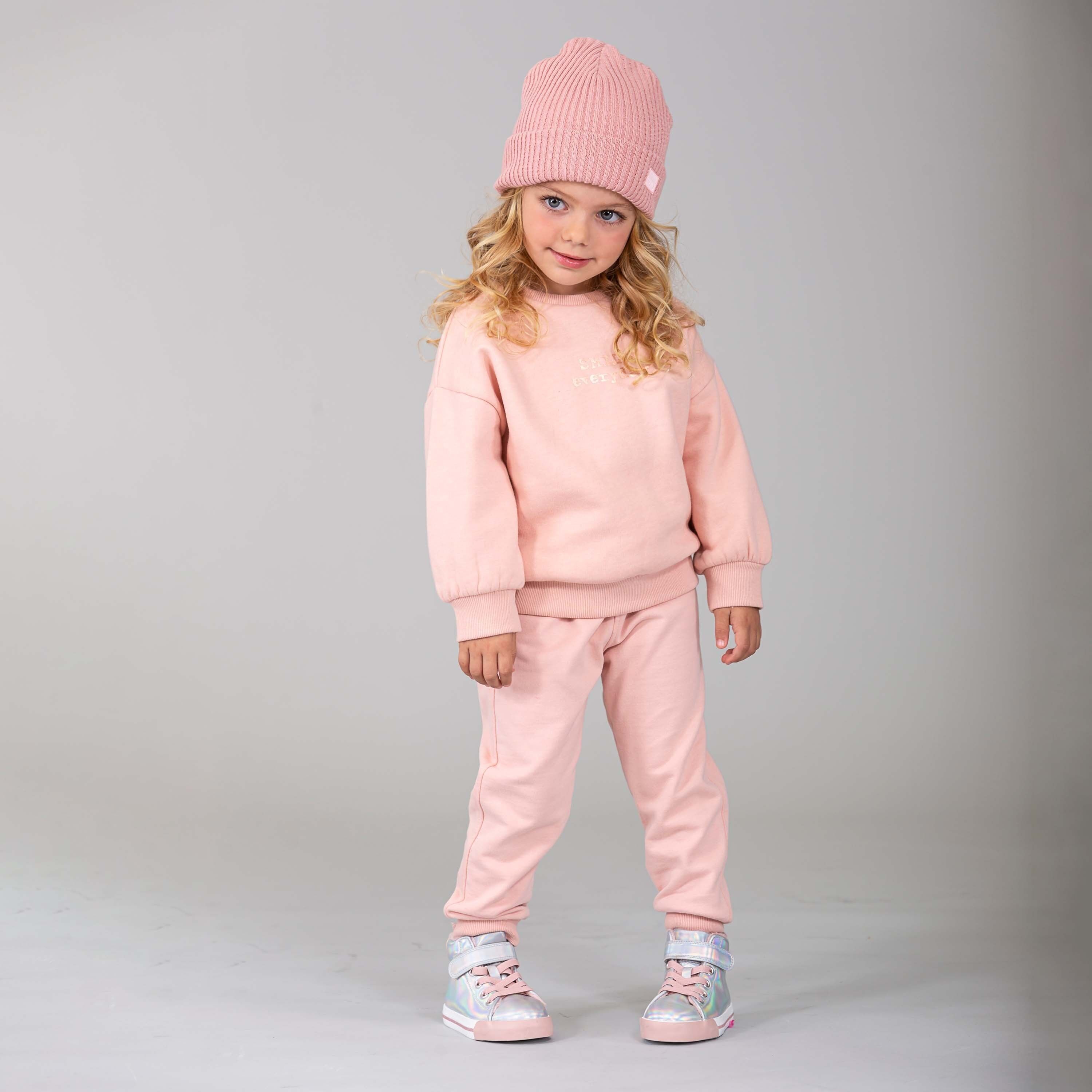 Baby pink tracksuit bottoms sale