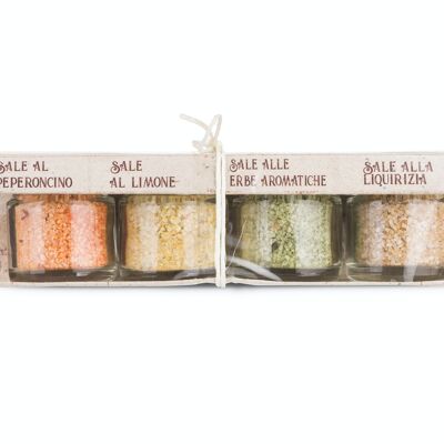Set of 4 Flavored Salts