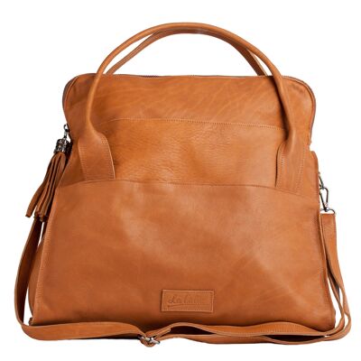 Gaia cognac Leder Handtasche