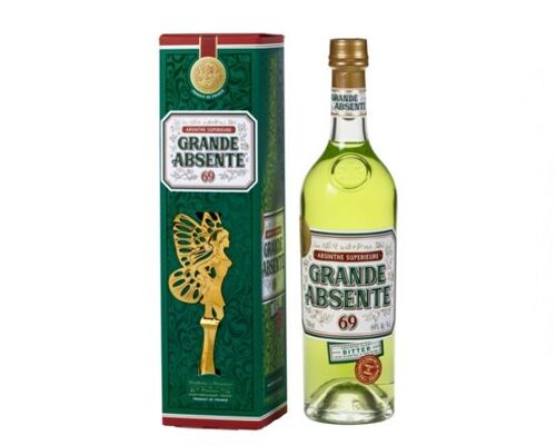 Grande Absente (Absinthe) 69% Avec étui et cuillère (70cl)