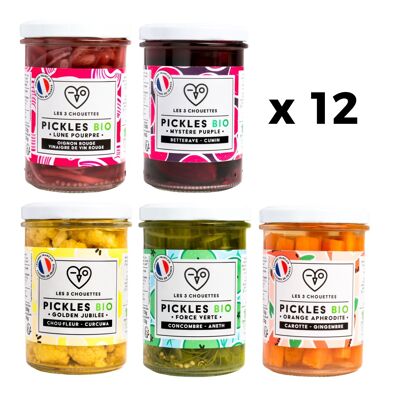 Pickles pack (5x12 products, including free samples)