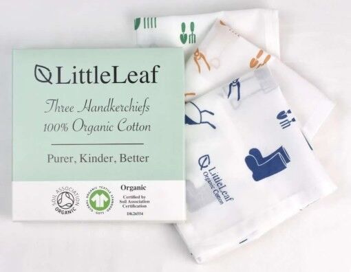 Fazzoletti organici in una scatola, Gardener's