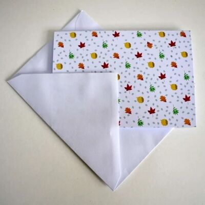 Eco Greetings Cards, Little Leaves