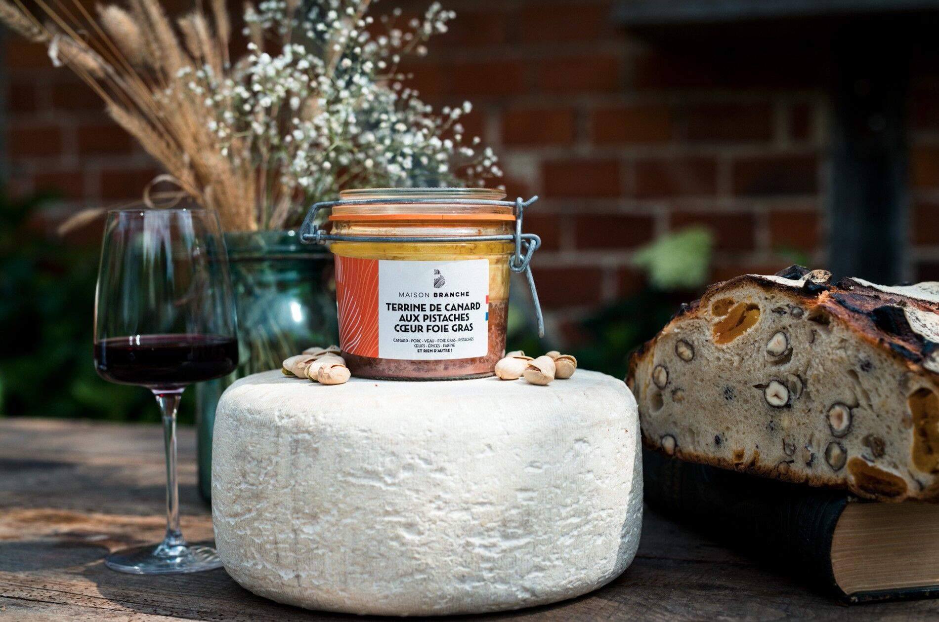 Assortimento delle nostre 2 terrine al cuore di foie gras, 320 gr