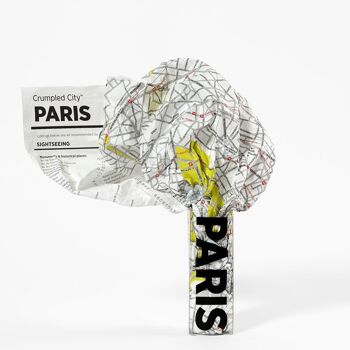 Plan de ville froissé - PARIS 1