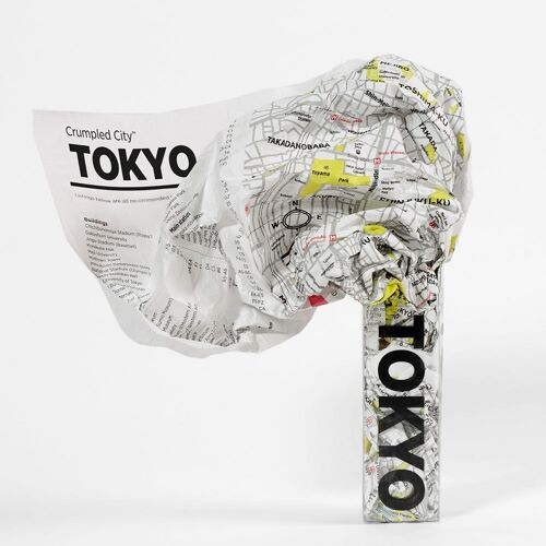 Crumpled City Map - TOKYO