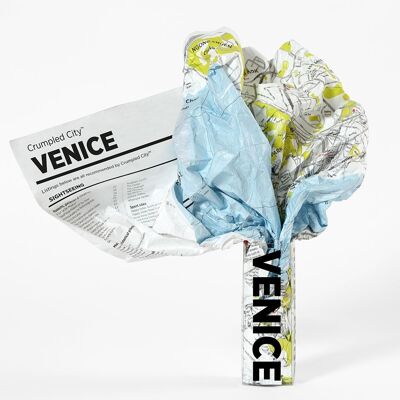 Crumpled City Map - VENICE