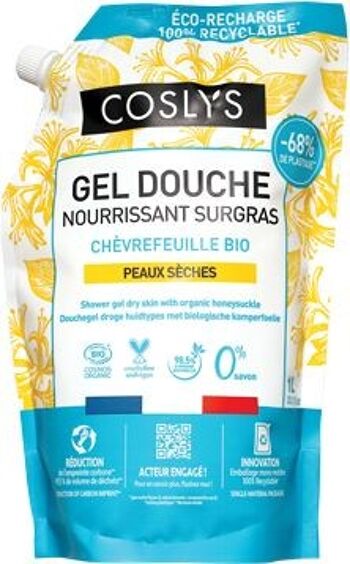 GEL DOUCHE Nourrissant Chèvrefeuille 4