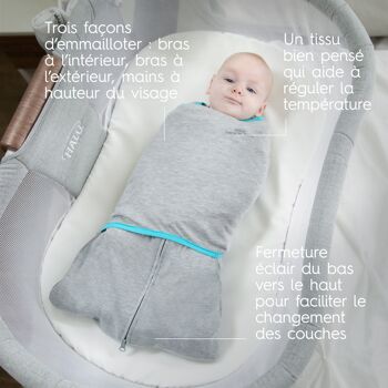 HALO® SleepSack® Idéal Temp Swaddle 7