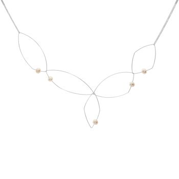 Collier abstrait Signature Morph It Multi Wear avec perles d'eau douce rondes 5
