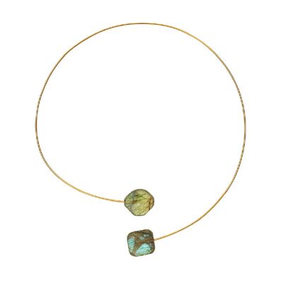 Collier rond avec Labradorite