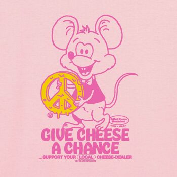 GCW Soutenez votre marchand de fromage local Tshirt rose 3