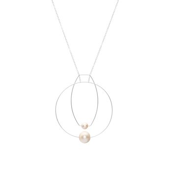 Collier Multi Forme avec Perles Rondes d'Eau Douce 9