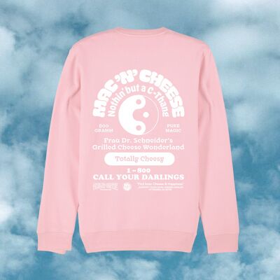 GCW MNC sweatshirt pink / white