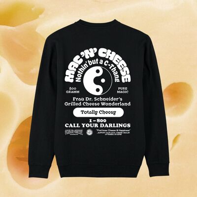 GCW MNC sweatshirt black / white