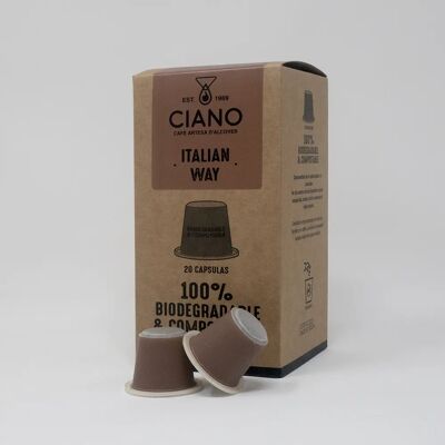 Italian Way coffee in capsules