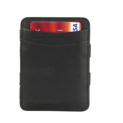 Portefeuille magique noir RFID
