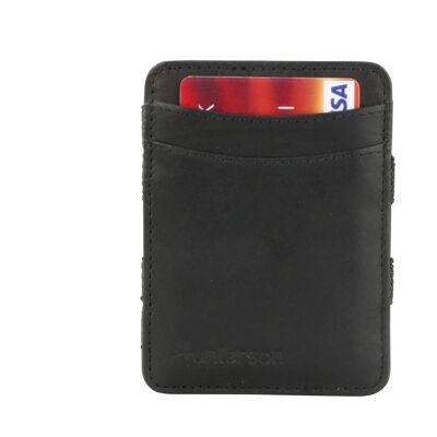 Portefeuille magique noir RFID