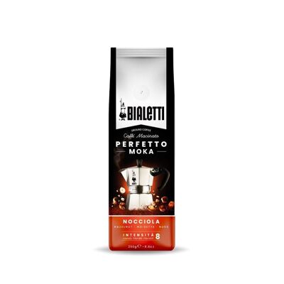 Perfetto Moka Hazelnut Ground Coffee - 250g