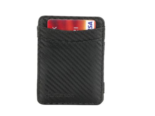 Carbon Black Magic Wallet RFID