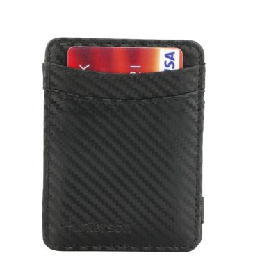 Carbon Black Magic Wallet RFID