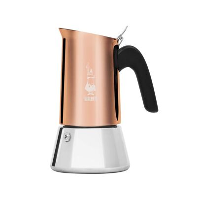 Venus Induction 'R' Stovetop Coffee Maker 4 Cup - Copper