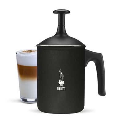 Mousseur à lait antiadhésif Tuttocrema 6 tasses / 10 cm - Noir