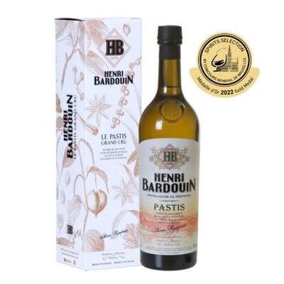 Pastis Henri Bardouin Grand Cru 45% (70cl)