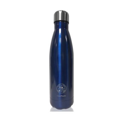 500ml Stainless Steel Thermos Flask - Midnight Blue Metallic