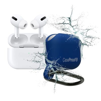 Airpods Pro Etui Etanche et Antichoc CaseProof Couleur: Bleu Marine