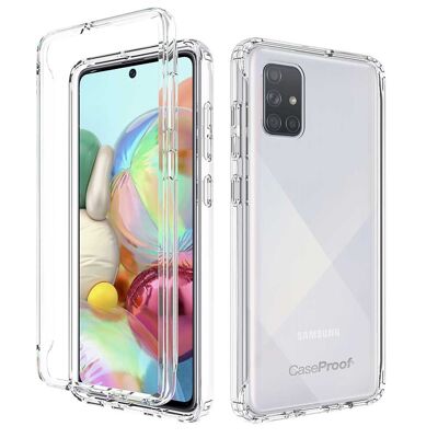 Samsung A 71 - Protection 360é AntiChoc - Transparent Série SHOCK