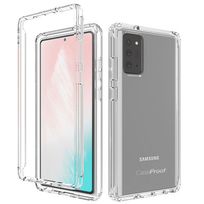 Samsung Note 20 - Protezione antiurto 360é - Serie SHOCK trasparente
