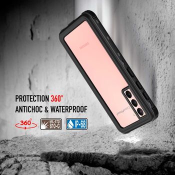 Samsung Galaxy  S21 5G - Coque Etanche & Antichoc - Série WATERPROOF 3
